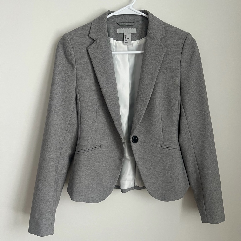 H&M Light Gray Blazer